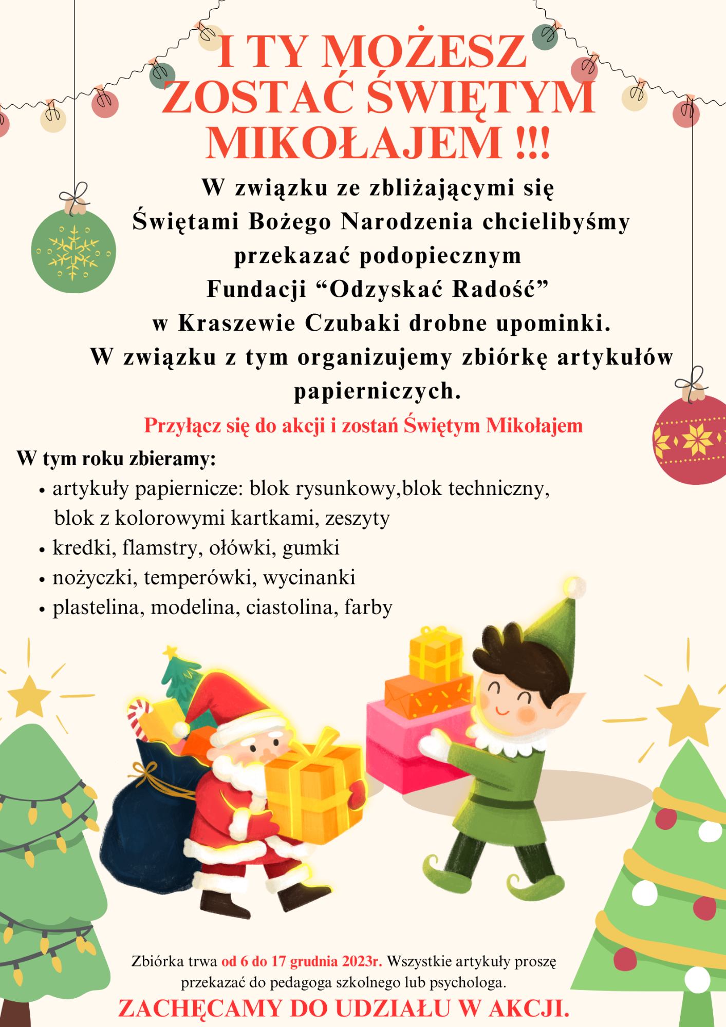I Ty Możesz Zostać Świętym Mikołajem