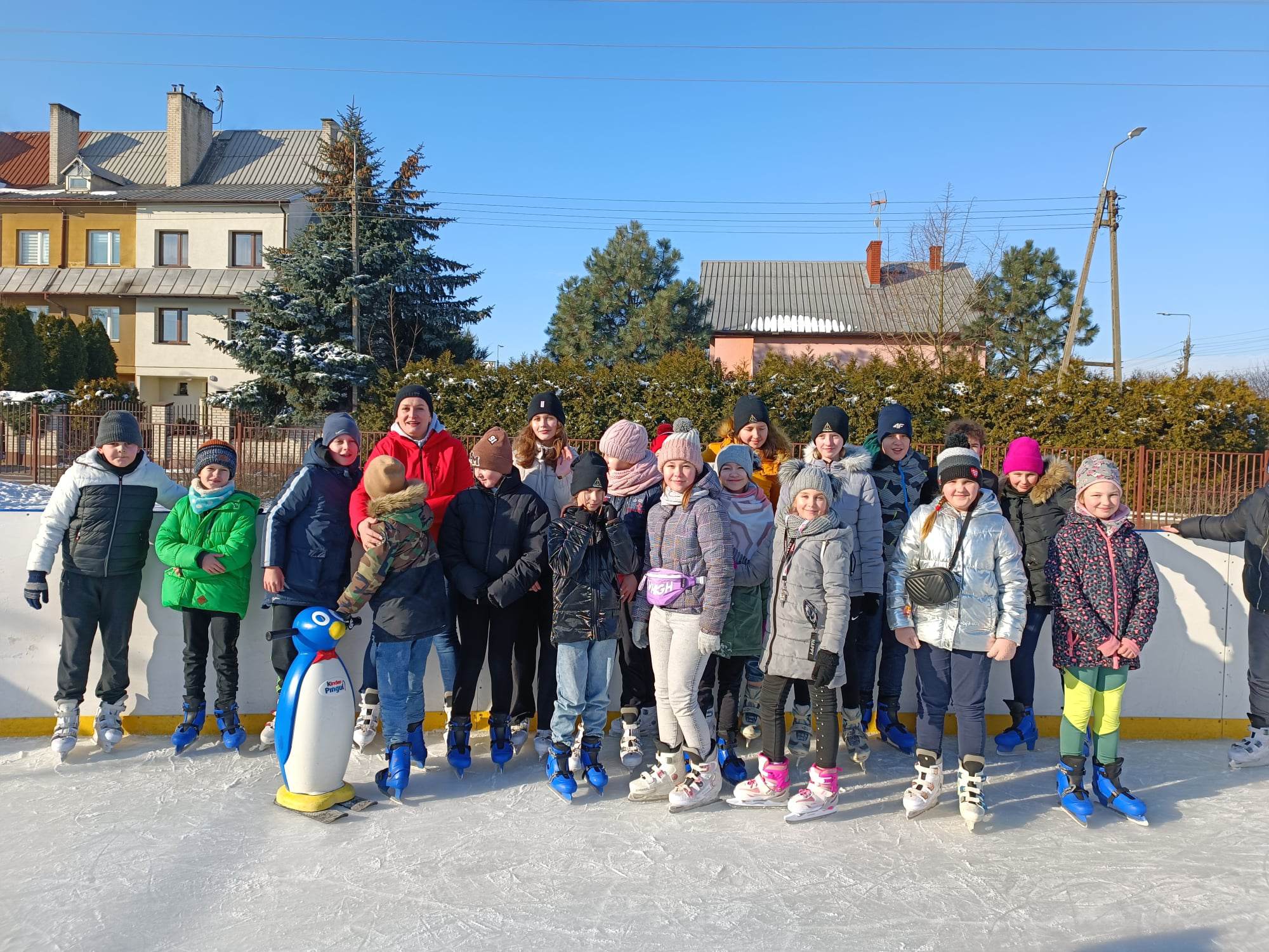 Wycieczka na lodowisko